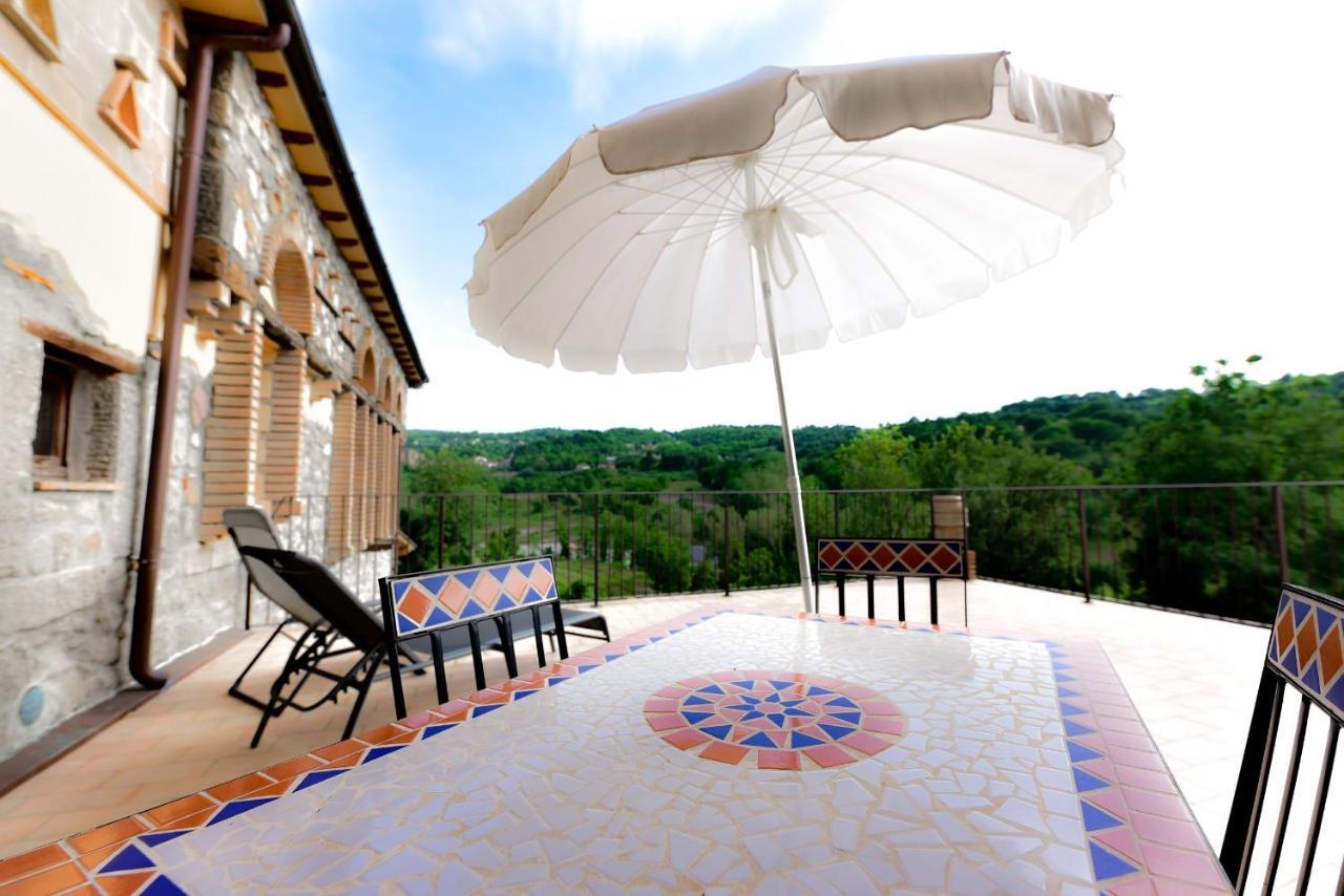 Agriturismo Castello Delle Fornaci - Private Jacuzzi アルチドッソ エクステリア 写真