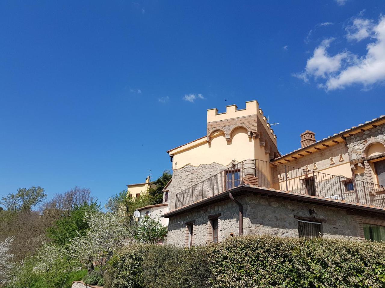Agriturismo Castello Delle Fornaci - Private Jacuzzi アルチドッソ エクステリア 写真